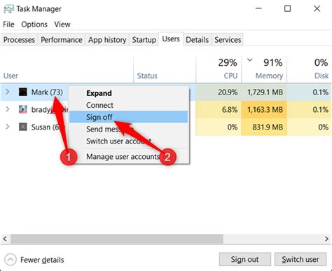 How to Sign Other Users Out of Windows 10 .
